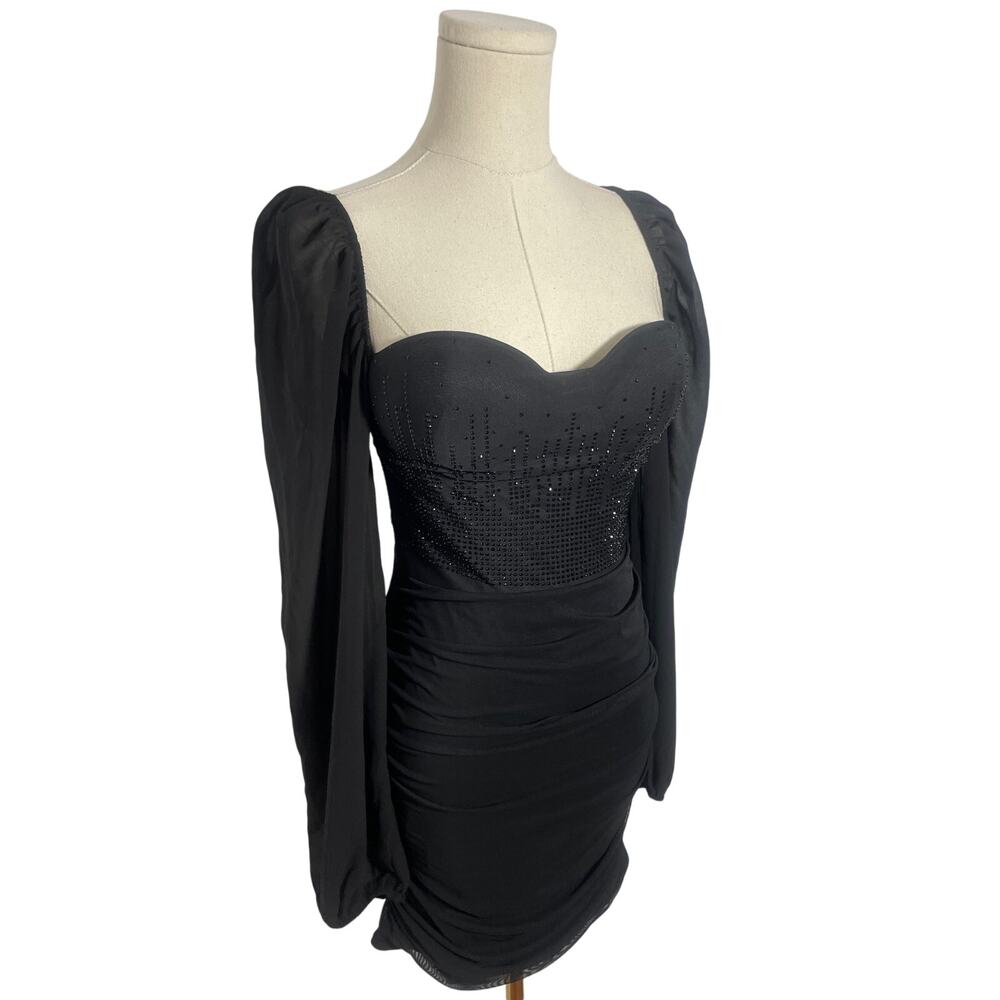 Sexy black fitted dress SMALL